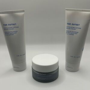 The Outset Exfoliating Caffeine Micro-Polish - White and Gray